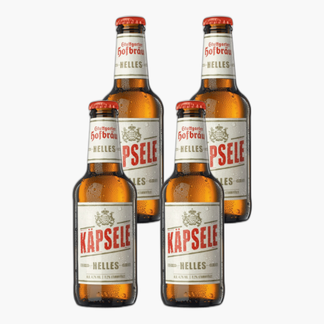 Stuttgarter Hofbräu Käpsele 0,33l (4,7 % vol.) MW x4