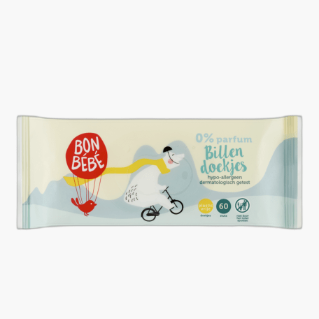 Bon Bebe Babydoekjes 0% Parfum 60st Bon Bebe Babydoekjes 0% Parfum 60st
