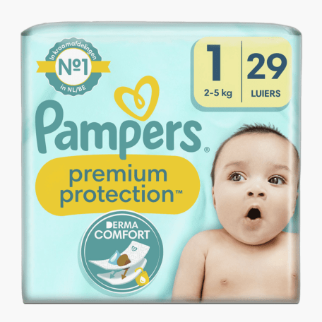 Pampers Premium Protection Luiers Maat 1 29st Pampers Premium Protection Luiers Maat 1 29st