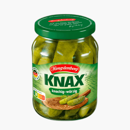 Hengstenberg Knax Gewürzgurken 185g