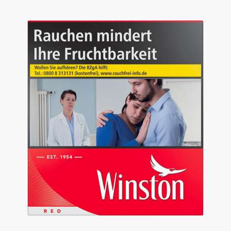 Winston Red 6XL 52 Stk. Zigaretten - 17€