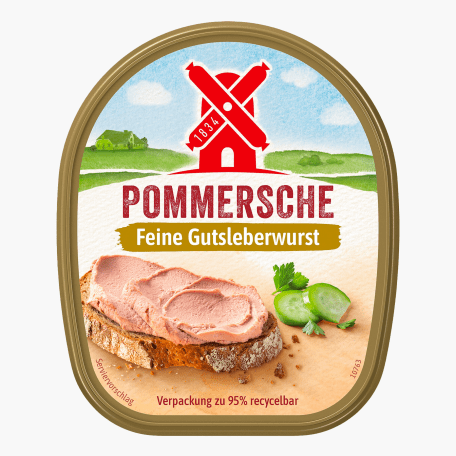 Rügenwalder Mühle Pommersche Gutsleberwurst fein 125g