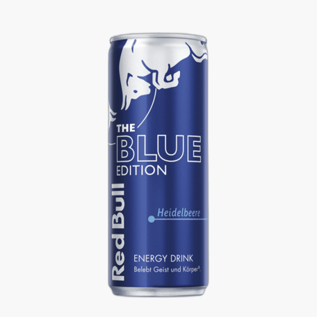 Red Bull Energy Drink Blue Edition Heidelbeere 0,25l