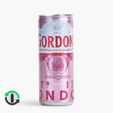 Gordon's Premium Pink Distilled Gin & Tonic 6,4% 25cl