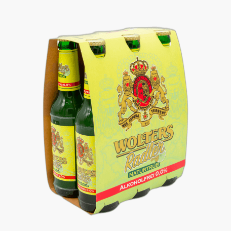 Wolters Radler Naturtrüb Alkoholfrei 6x0,33l