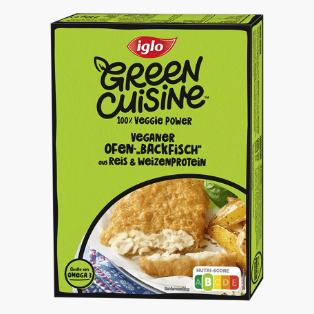Iglo Green Cuisine Veganer Ofen- Backfisch 240g