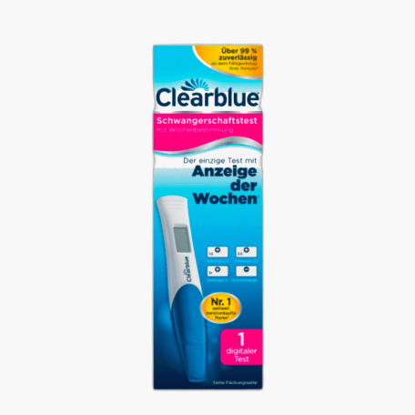Clearblue Schwangerschaftstest Anzeige der Wochen Digital, 1 Stück