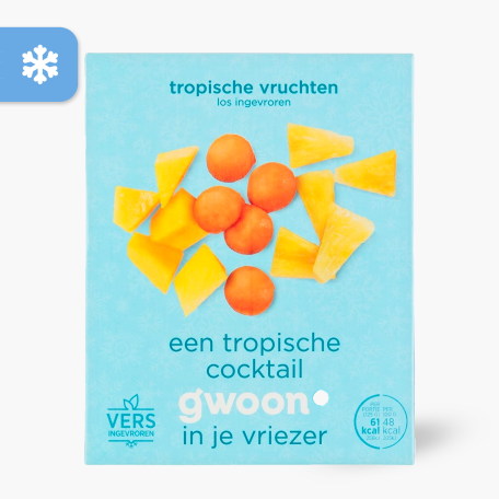 G'woon Tropische Vruchten 250g