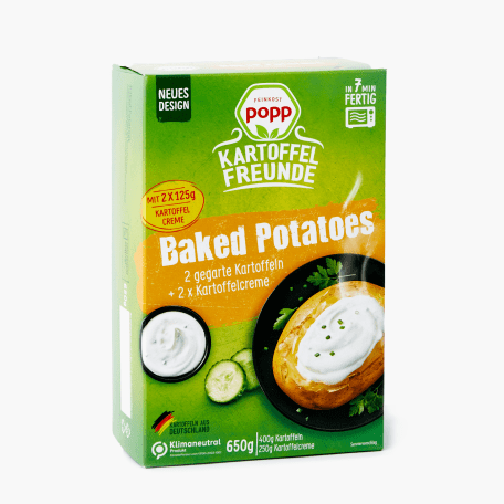 Popp Baked Potatoes mit Kartoffelcreme (2 Stück) 650g