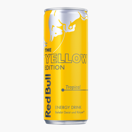 Red Bull Energy Drink Yellow Edition Tropical 0,25l