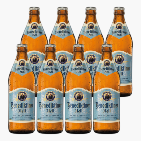 Benediktiner Hell 0,5l (5 % vol.) MW x8