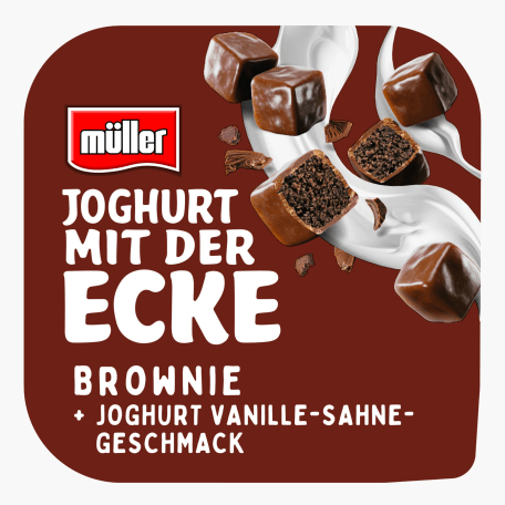 Müller Joghurt Mit Der Ecke Brownie 150g