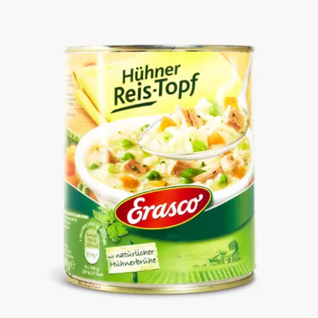 Erasco Hühner Reis-Topf 800g