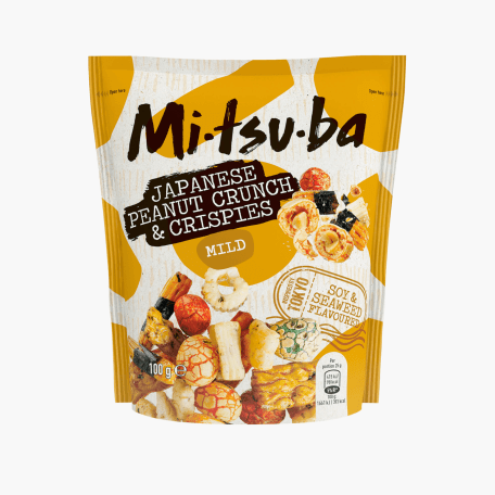 Mitsuba Japanese Peanut Crunch & Crispies 100g