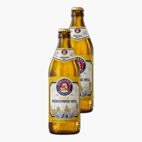 Paulaner Original Münchner hell 0,5l (4,9 % vol.) MW x2