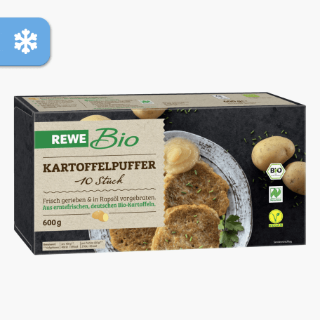 Rewe Bio Kartoffelpuffer 600g (10 Stück)