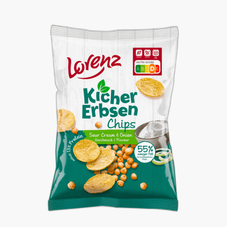 Lorenz Kichererbsen Chips Sour Cream 85g
