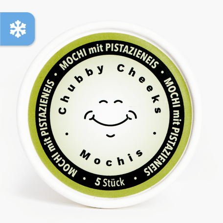 Chubby Cheeks Mochis mit Pistazieneis 160g (5 Stück)