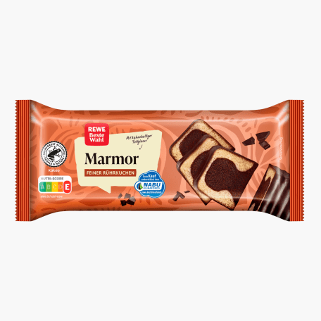 Rewe Beste Wahl Marmor Kuchen 400g