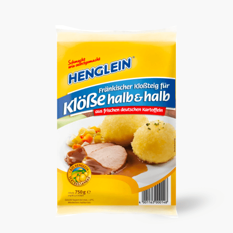 Henglein Kloßteig Klöße Halb & Halb 750g