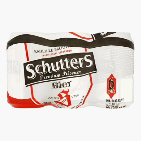Schutters Blik 6-pack 33cl