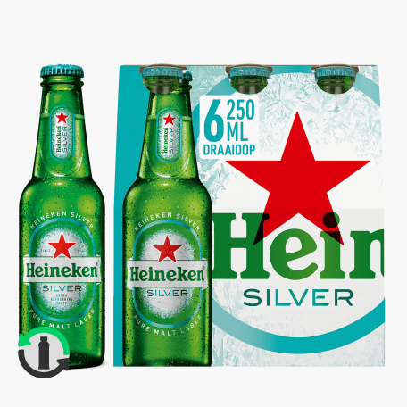 Heineken Silver 6-pack fl 25cl