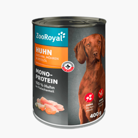 ZooRoyal Huhn mit Zucchini & Möhren 400g
