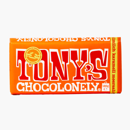 Tony's Chocolonely Vollmilch Karamell-Meersalz 180g