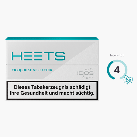 Heets Turquoise 20 Stk. Tabaksticks - 6,80€