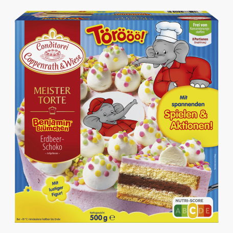 Coppenrath & Wiese Benjamin Blümchen Erdbeer-Schoko-Sahnetorte 500g