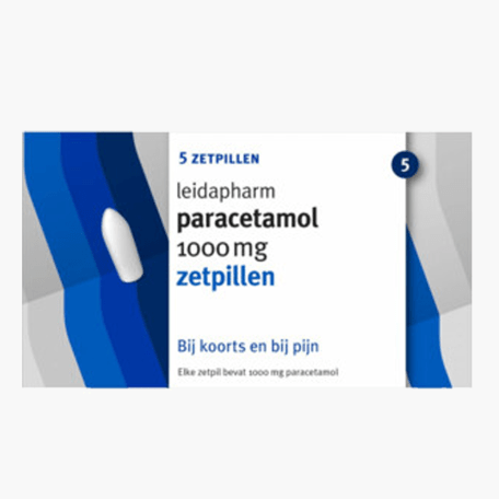 Paracetamol Zetpil 1000mg 5 St. Paracetamol Zetpil 1000mg 5 St.