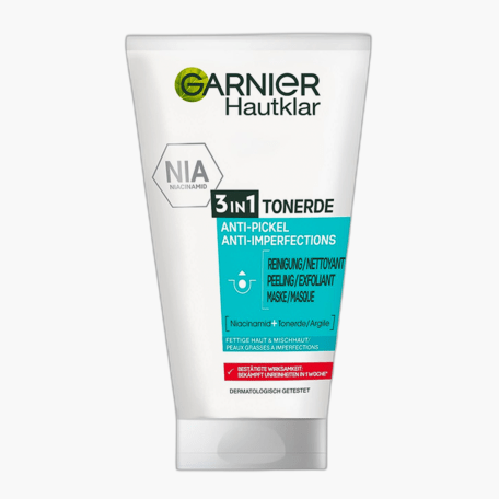 Garnier Hautklar 3in1 Reinigung Peeling Maske 150ml