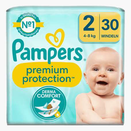 Pampers Premium Protect Gr.2 4-8kg 30 Stück