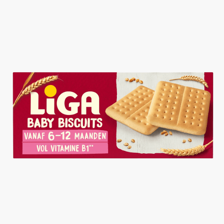 Liga Baby biscuits vanaf 6-12 maanden 6 x 29,2g Liga Baby biscuits vanaf 6-12 maanden 6 x 29,2g
