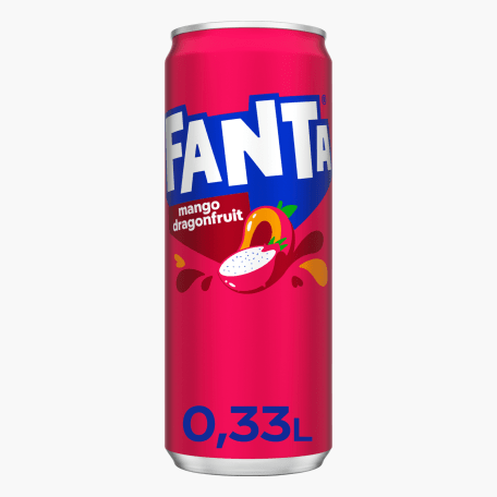 Fanta Mango & Dragonfuit 0,33l Dose