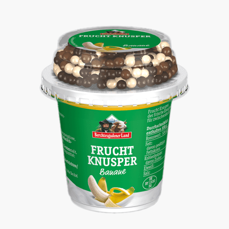 Berchtes. Land Bio Fruchtjoghurt Knusper Banane 150g