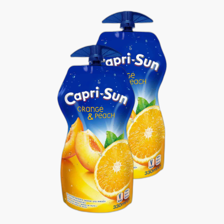Capri Sun Orange & Peach 0,33l x2