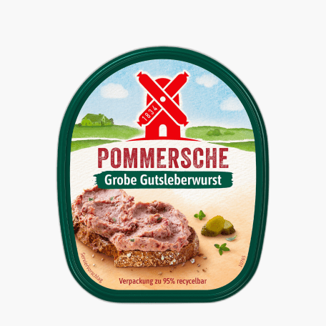 Rügenwalder Mühle Grobe Gutsleberwurst 125g