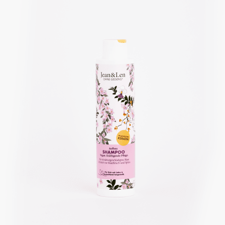Jean & Len Aufbau Shampoo Pflanzliches Keratin 30ml