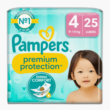 Pampers Premium Protection Luiers Maat 4 25st Pampers Premium Protection Luiers Maat 4 25st