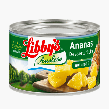 Libby's Ananas-Dessertstücke natursüß 140g