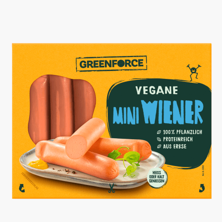 Greenforce Mini Wiener Vegan 180g
