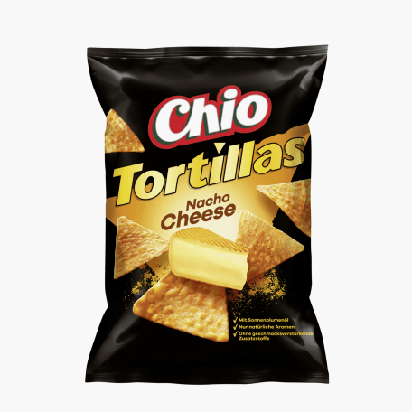 Chio Tortillas Nacho Cheese 110g