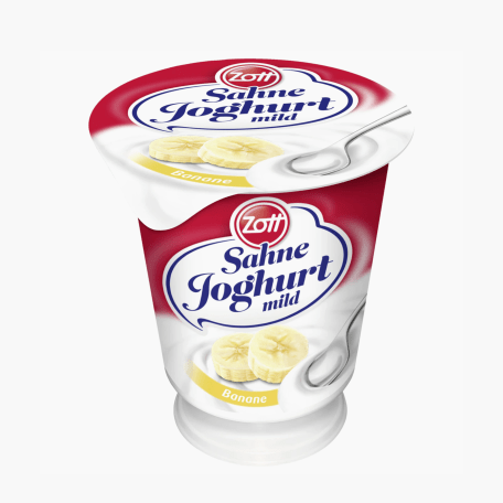 Zott Sahnejoghurt 10% Banane 150g