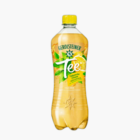 Gerolsteiner Schwarztee Zitrone 0,75l