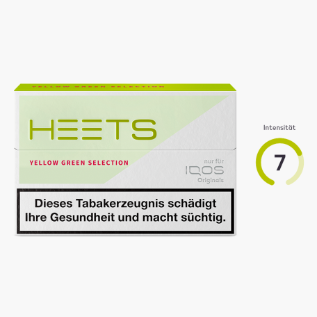 Heets Yellow Green Selection 20 Stk. Tabaksticks - 6,80€