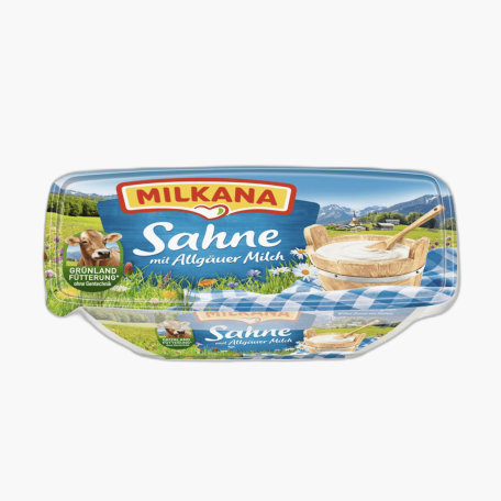 Milkana Schmelzkäse Sahne 50% 190g