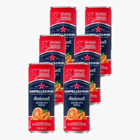 San Pellegrino Aranciata Rossa 0,33l x6
