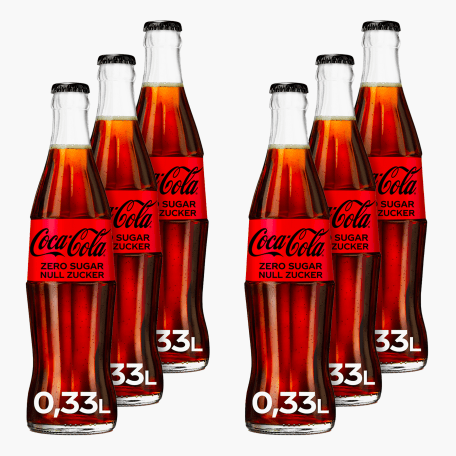 Coca Cola Zero 0,33l x6