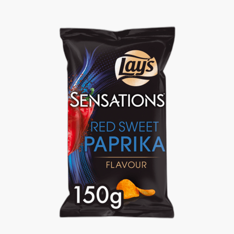 Lay's Sensations Red Sweet Paprika Chips 150g